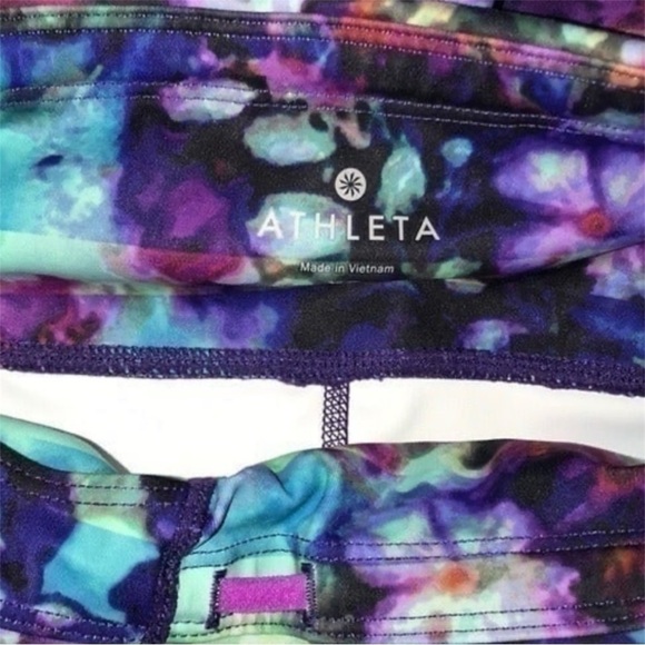 Athleta Multicolored Crop Pants Size XS - Picture 5 of 9